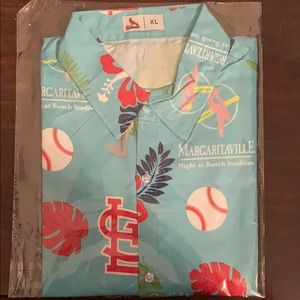 St. Louis Cardinals - Margaritaville Beach Shirt